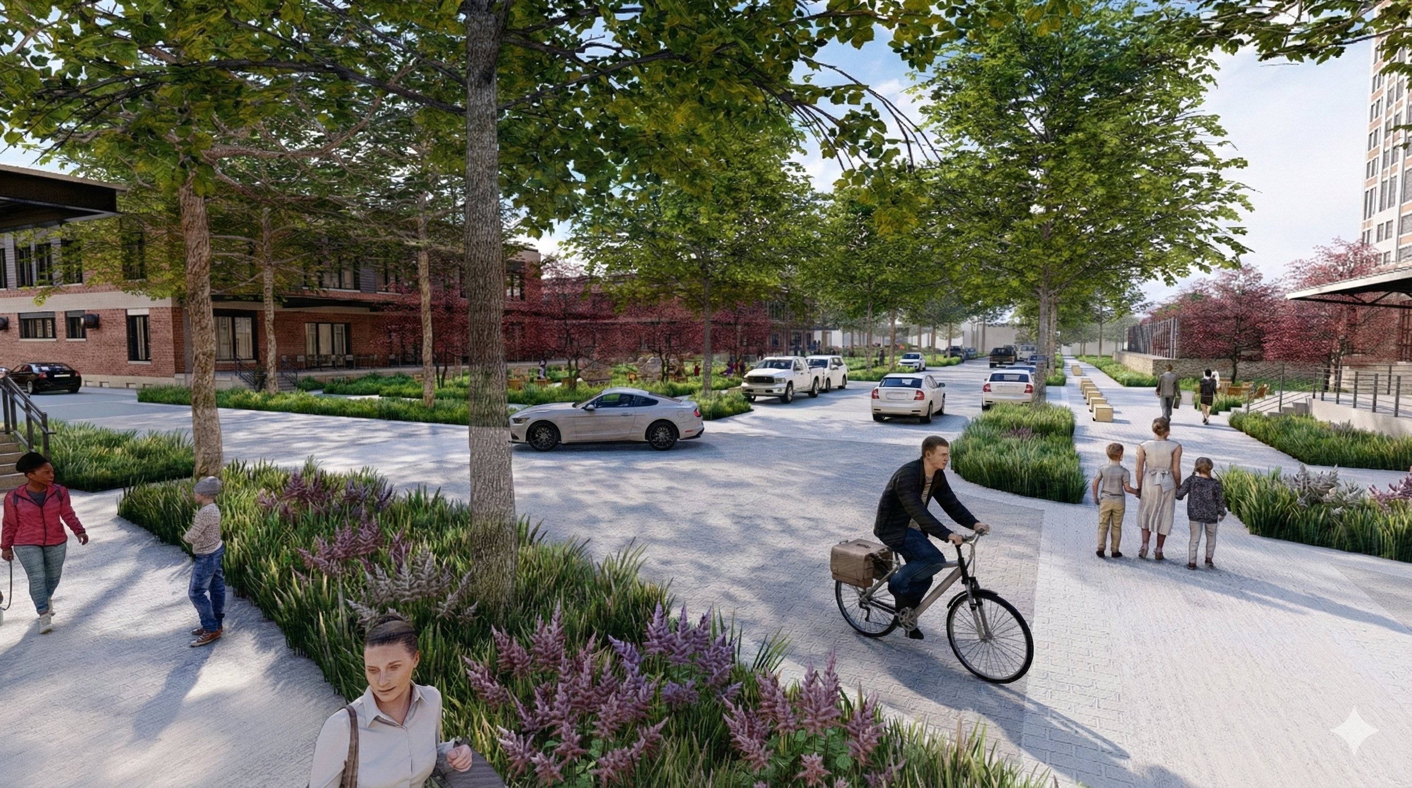 Historic Northeast Lofts — boulevard streetscape