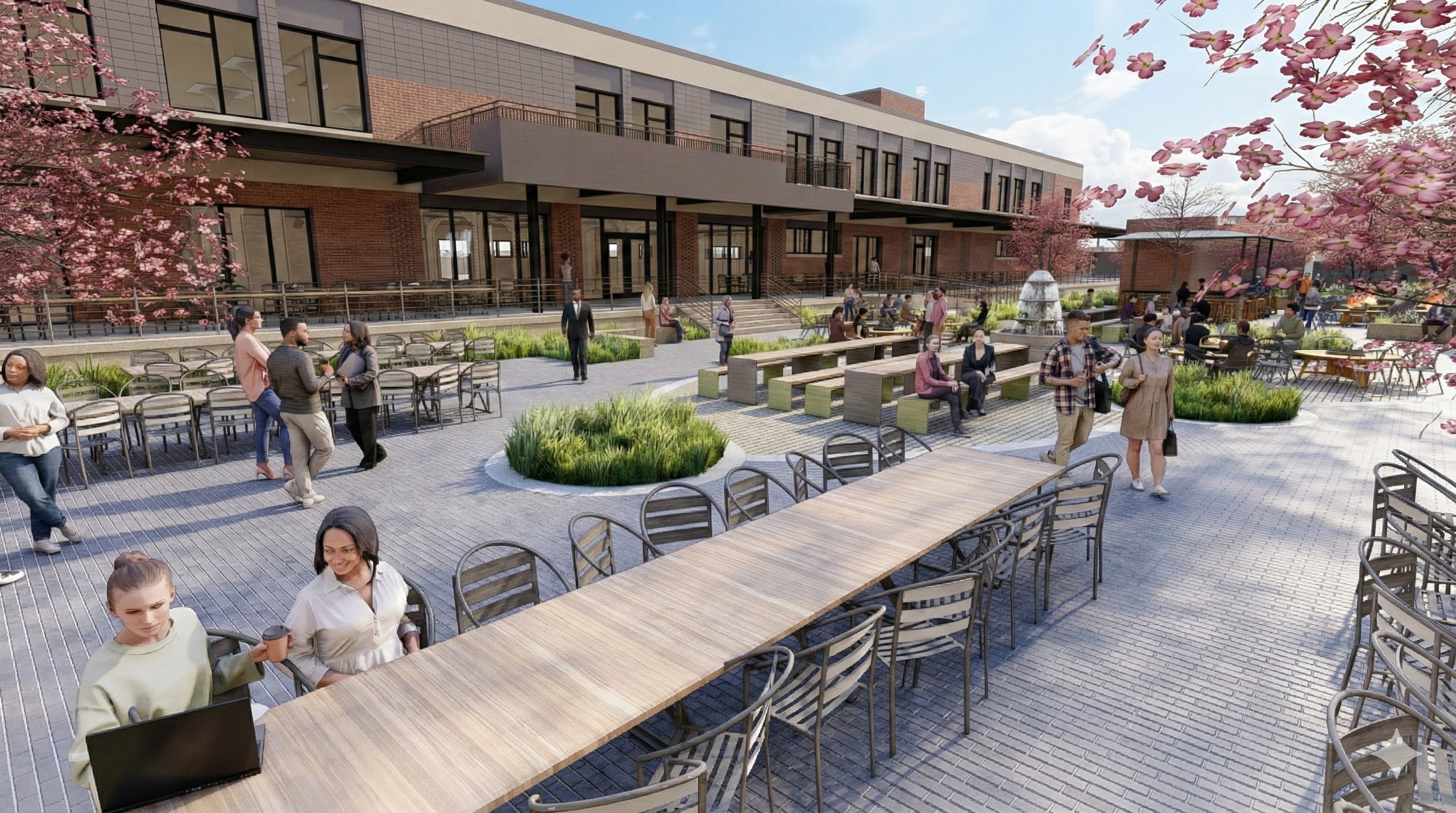 Historic Northeast Lofts — terrace overlook